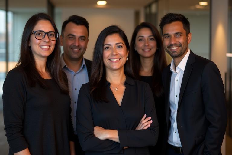 Photo of the ArtSphere Communications team